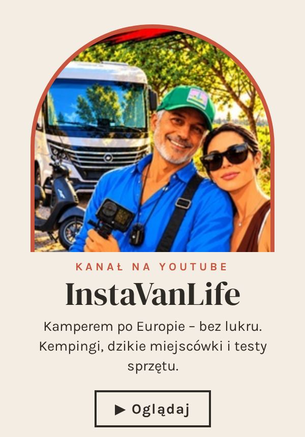InstaVanLife – kamperem po Europie, kanał na YouTube